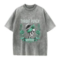 It's a Throat Punch Kinda Day Funny Skeleton Sarcastic Shirt